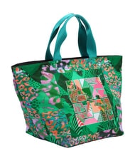 YNOT COLORS BAY Sac cabas XL, sac bandouli&egrave;re jungle - Sacs pour Femme - 2
