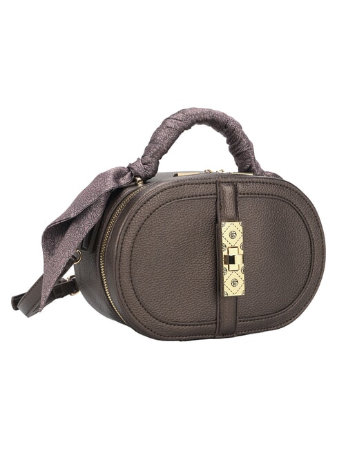 SHADOW Sac &agrave; main avec bandouli&egrave;re bronze massif - Sacs pour Femme