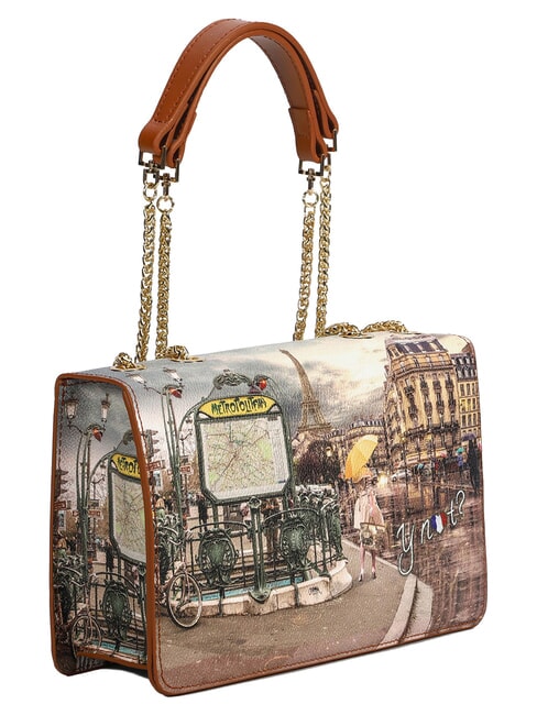 YESBAG Sac bandouli&egrave;re / sac port&eacute; travers M&eacute;tro parisien - Sacs pour Femme