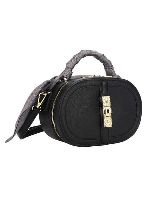 SHADOW Sac &agrave; main avec bandouli&egrave;re noir uni - Sacs pour Femme