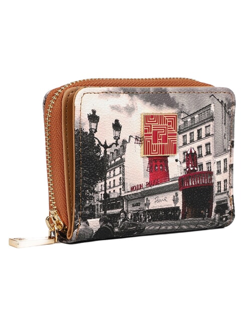 ELEGANCE Petit portefeuille fonc&eacute; - Portefeuilles Femme
