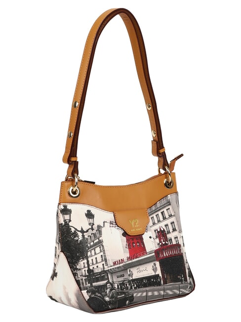 ELEGANCE Sac &agrave; bandouli&egrave;re fonc&eacute; - Sacs pour Femme