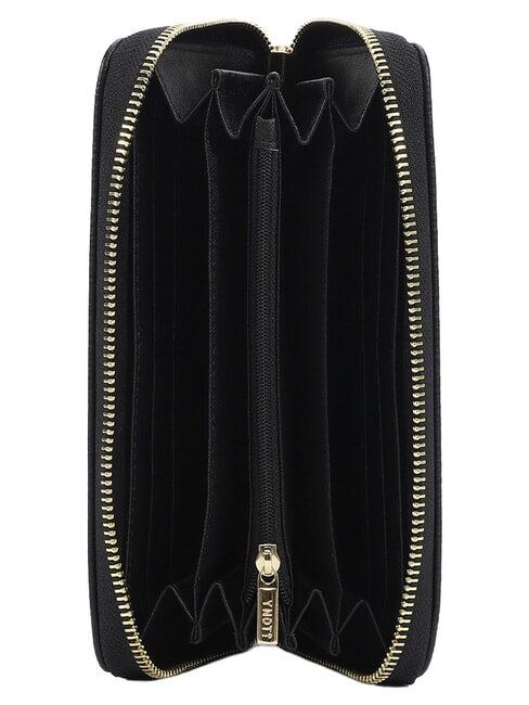 RACHEL Portefeuille Zip Around NOIR - Portefeuilles Femme