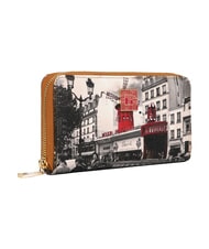 YNOT ELEGANCE Portefeuille zipp&eacute; fonc&eacute; - Portefeuilles Femme - 2