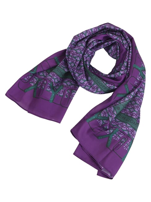 GARDEN Foulard violet - &Eacute;charpes