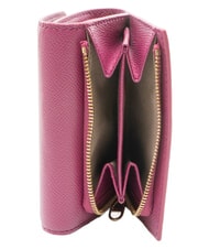 FURLA GARDENIA portefeuille en cuir framboise - Portefeuilles Femme - 4
