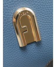 FURLA GARDENIA Sacoche pour appareil photo en cuir imprim&eacute; Keria denim et tons glac&eacute;s - Sacs pour Femme - 3