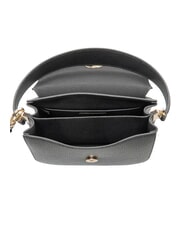 FURLA GARDENIA Mini sac bandouli&egrave;re en cuir Noir - Sacs pour Femme - 5