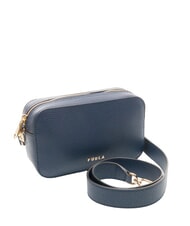 FURLA PETUNIA Mini sac &agrave; bandouli&egrave;re bleu encre - Sacs pour Femme - 2