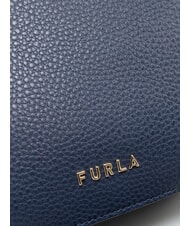 FURLA PETUNIA Mini sac &agrave; bandouli&egrave;re bleu encre - Sacs pour Femme - 3