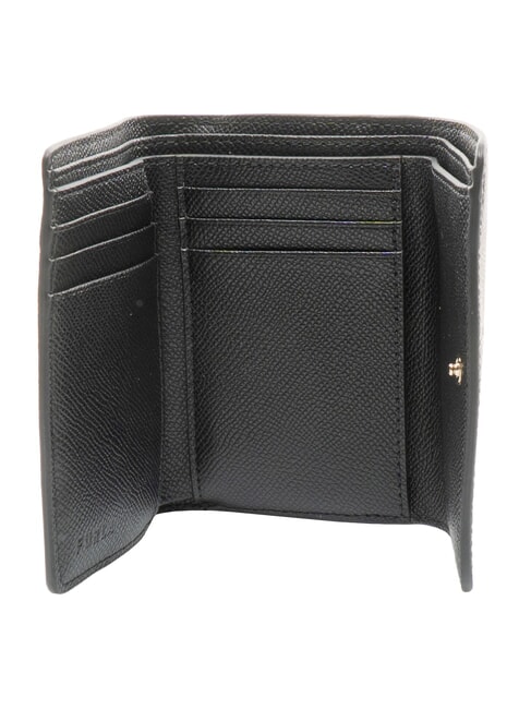 GARDENIA portefeuille en cuir Noir - Portefeuilles Femme