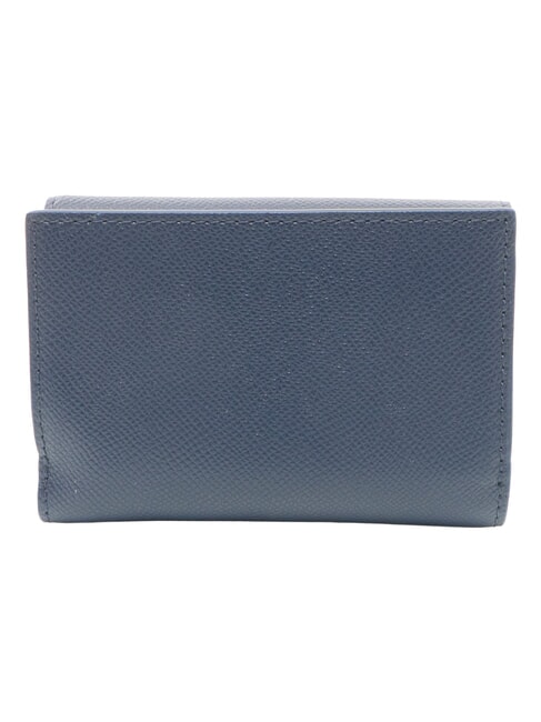 GARDENIA portefeuille en cuir bleu encre - Portefeuilles Femme