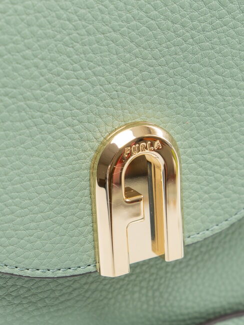 GARDENIA Mini sac bandouli&egrave;re en cuir verts min&eacute;raux - Sacs pour Femme