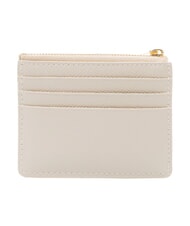 FURLA GARDENIA Porte-cartes plat en cuir perle - Portefeuilles Femme - 3