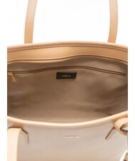 FURLA CLASSIC Sac cabas en cuir imprim&eacute; Andromeda d&eacute;sert - Sacs pour Femme - 5