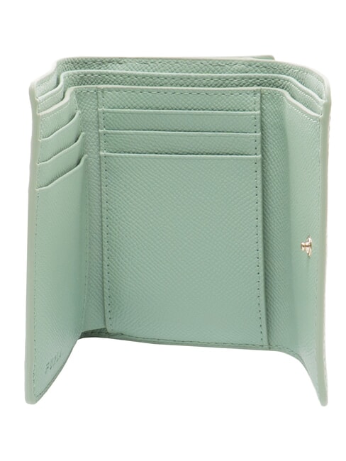 GARDENIA portefeuille en cuir verts min&eacute;raux - Portefeuilles Femme