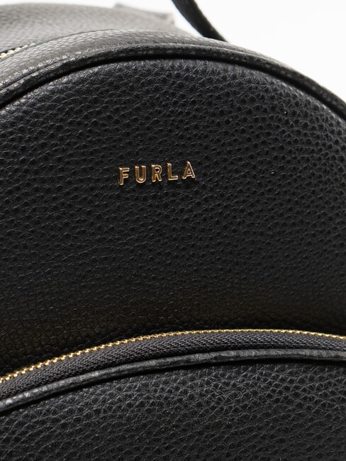 FRIDA Sac &agrave; dos en cuir Noir - Sacs pour Femme