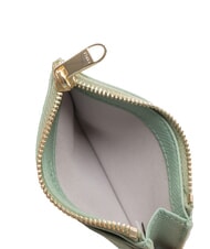 FURLA GARDENIA Porte-cartes plat en cuir verts min&eacute;raux - Portefeuilles Femme - 2