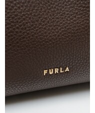 FURLA HECATE sac bandouli&egrave;re chocolat - Sacs pour Femme - 3