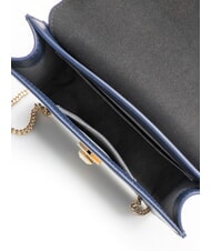FURLA DIXIE Mini sac bandouli&egrave;re bleu encre - Sacs pour Femme - 5