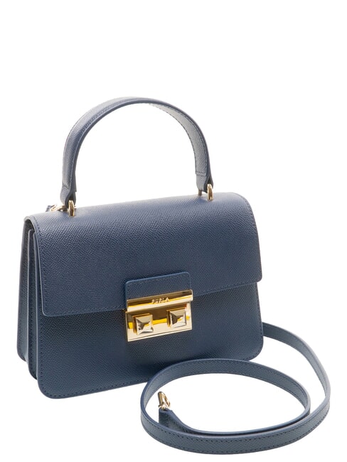 BELLA Petit sac en cuir St Andromeda bleu encre - Sacs pour Femme