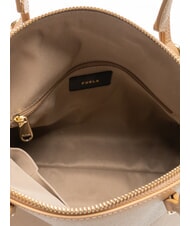 FURLA CLASSIC Sac &agrave; main avec bandouli&egrave;re d&eacute;sert - Sacs pour Femme - 5