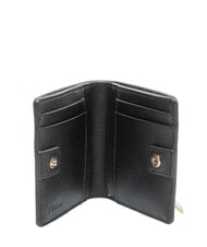 FURLA GARDENIA Portefeuille vertical en cuir Noir - Portefeuilles Femme - 2