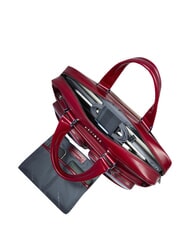 PIQUADRO Dossier Ligne BLUE SQUARE, support PC 14 " ROUGE - Porte Documents Travail - 3