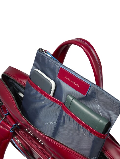 Dossier Ligne BLUE SQUARE, support PC 14 " ROUGE - Porte Documents Travail