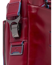 PIQUADRO Dossier Ligne BLUE SQUARE, support PC 14 " ROUGE - Porte Documents Travail - 6