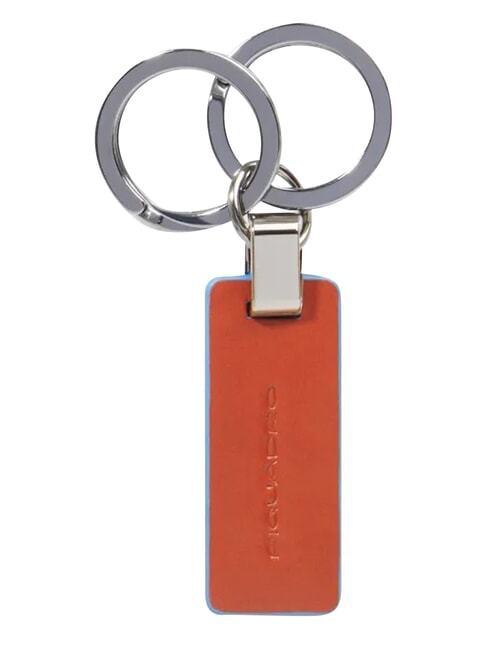 BLUE SQUARE Porte-cl&eacute;s en cuir cuir4 - Porte-cl&eacute;s