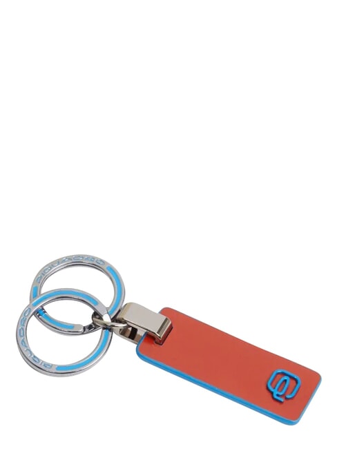 BLUE SQUARE Porte-cl&eacute;s en cuir cuir4 - Porte-cl&eacute;s