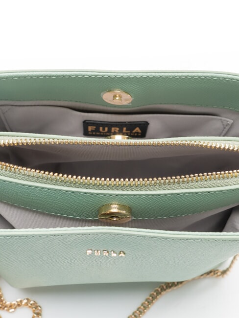 TESSA Mini sac bandouli&egrave;re verts min&eacute;raux - Sacs pour Femme