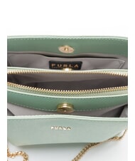 FURLA TESSA Mini sac bandouli&egrave;re verts min&eacute;raux - Sacs pour Femme - 5