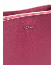 FURLA TESSA Mini sac bandouli&egrave;re framboise - Sacs pour Femme - 3