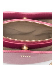FURLA TESSA Mini sac bandouli&egrave;re framboise - Sacs pour Femme - 5