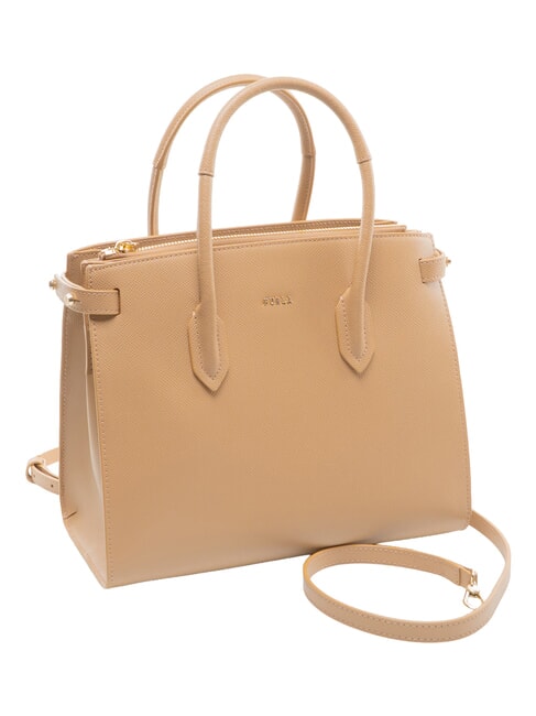 GARDENIA Sac &agrave; main en cuir imprim&eacute; Andromeda d&eacute;sert - Sacs pour Femme