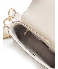 FURLA CIRCE Sac bandouli&egrave;re en cuir perle - Sacs pour Femme - 5