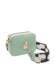 FURLA GARDENIA Sacoche pour appareil photo en cuir imprim&eacute; Keria Vert min&eacute;ral + tons glac&eacute;s - Sacs pour Femme - 2