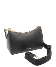 FURLA PETUNIA sac bandouli&egrave;re Noir - Sacs pour Femme - 2