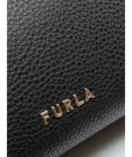 FURLA PETUNIA sac bandouli&egrave;re Noir - Sacs pour Femme - 4