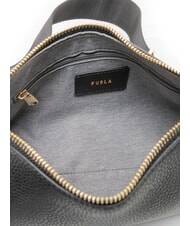 FURLA PETUNIA sac bandouli&egrave;re Noir - Sacs pour Femme - 5