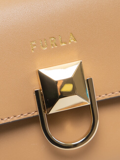 CIRCE Mini sac bandouli&egrave;re en cuir d&eacute;sert - Sacs pour Femme