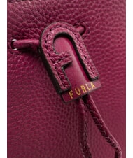 FURLA ATENA Mini sac seau avec bandouli&egrave;re framboise - Sacs pour Femme - 4