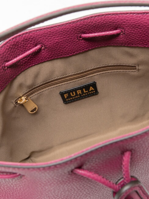 ATENA Mini sac seau avec bandouli&egrave;re framboise - Sacs pour Femme