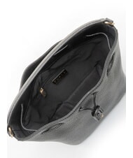 FURLA ATENA Mini sac seau avec bandouli&egrave;re Noir - Sacs pour Femme - 5