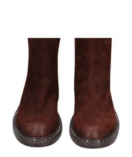 MARC ELLIS ME25 Amphibiens, en cuir noir - Chaussures Femme - 5