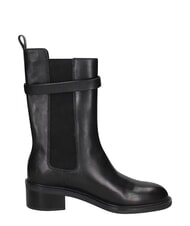 MARC ELLIS ME25 amphibiens de cuir noir - Chaussures Femme - 4