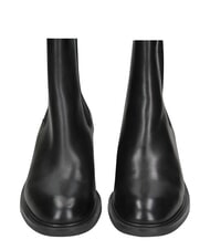 MARC ELLIS ME25 amphibiens de cuir noir - Chaussures Femme - 5