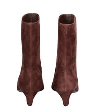 MARC ELLIS ME25 Bottine &agrave; talon de 5 cm, en cuir - Chaussures Femme